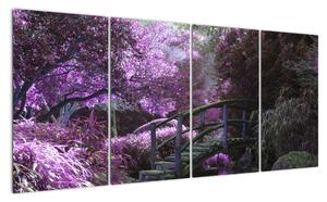 Obraz zahrady (160x80cm)