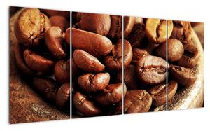 Kávová zrna - obraz (160x80cm)