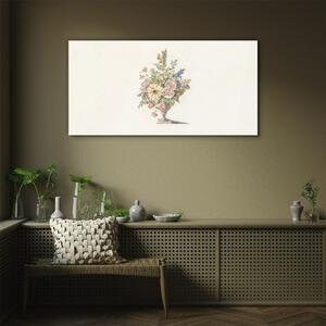 Obraz na skle Obraz na skle Moderní rostlinné rostliny
