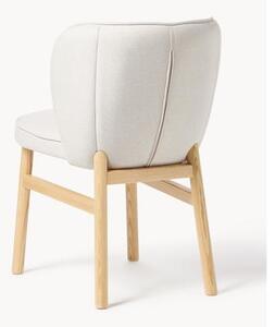 Čalouněná židle s dřevěnými nohami Terry