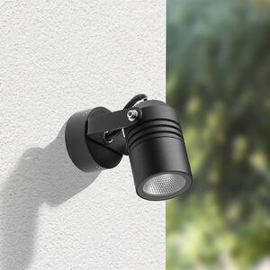 LED venkovní nástěnný reflektor 5019, černá, IP54