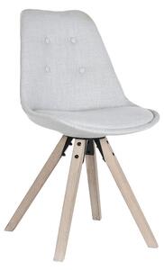 DKD Home Decor Židle Světle šedá (48 x 44 x 84 cm)