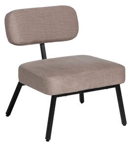 BigBuy Home Elegantní černobéžová židle - rozměry 58 x 59 x 71 cm