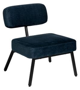 BigBuy Home Stylová židle - modročerná - 58 x 59 x 71 cm