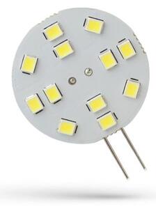 LED žárovka G4 2W 230lm 12V, studená, ekvivalent 23W