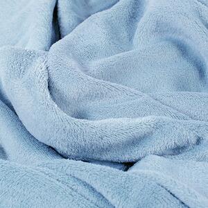 Goldea kvalitní deka z mikrovlákna - světle modrá 200 x 230 cm