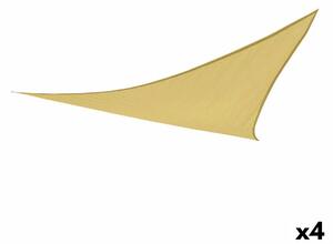 Stínící plachty Aktive Trojúhelníkové, Krémové 500 x 500 cm (4 kusů)