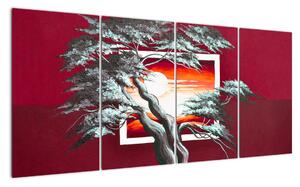 Obraz stromu na stěnu (160x80cm)