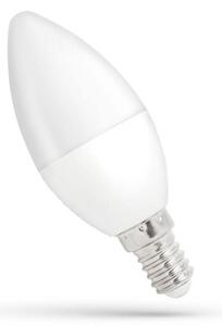 Stmívatelná LED žárovka svíčka E14 6W 500lm, denní, ekvivalent 41W