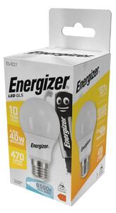 LED žárovka E27 4,9W 470lm A60 studená, ekv. 40W, Energizer