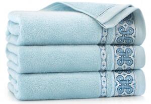 Egyptská bavlna ručníky a osuška Laura - světle modrá Velikost: ručníček 30 x 50