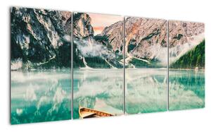 Panorama jezera - obraz (160x80cm)