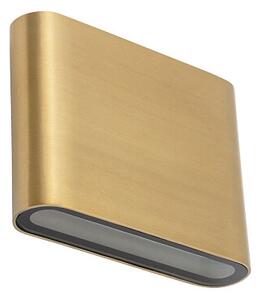 Nowodvorski Lighting Nástěnné venkovní svítidlo 11365 SEMI LED BRASS S