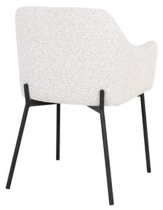 Jídelní židle MILALLO bílá/černá