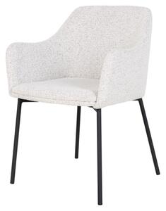 Jídelní židle MILALLO bílá/černá