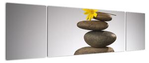 Relaxační obraz - kameny (170x50cm)