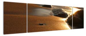Obraz písečné pláže (170x50cm)