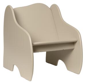 FERM LIVING Dětské křeslo Slope, Cashmere