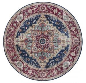 Nouristan - Hanse Home Kusový koberec Asmar 104017 Indigo/Blue kruh Typ: 160x160 (průměr) kruh