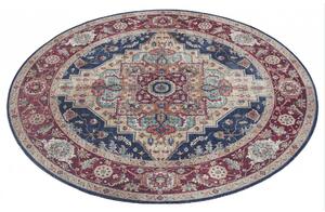 Nouristan - Hanse Home Kusový koberec Asmar 104017 Indigo/Blue kruh Typ: 160x160 (průměr) kruh