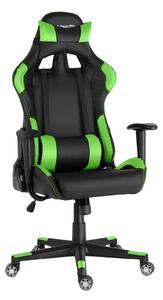 Herní židle RACING PRO ZK-006 Barva: černo-zelená