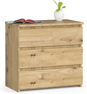 Ak furniture Komoda CL3 60 cm dub artisan