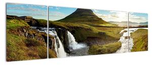Moderní obraz - severská krajina (170x50cm)
