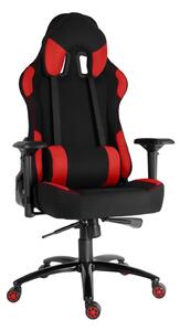 Herní židle RACING PRO ZK-025 XL TEX Barva: černo-červená