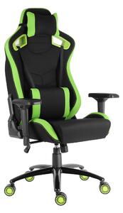 Herní židle RACING PRO ZK-089 TEX XL Barva: černo-zelená