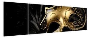 Karnevalová maska - moderní obraz (170x50cm)
