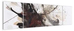 Abstrakce - obrazy do obýváku (170x50cm)