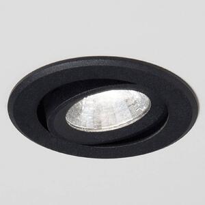 Agon Kulaté LED vestavné bodové svítidlo 3 000K 40° černé