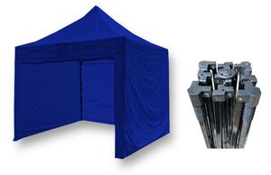 Nůžkový párty stan 3x3 m STEEL HEXAGON Barva opláštění: 8A - MODRÁ