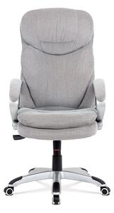 Kancelářská výškově nastavitelná komfortní židle v stříbrné barvě KA-G198 SIL2