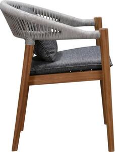 Zahradní židle z akáciového dřeva Malmö, 2 ks