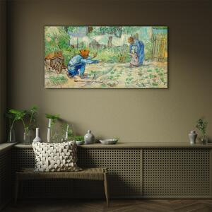 Obraz na skle Obraz na skle První kroky van Gogh