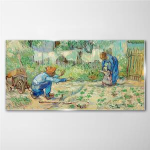 Obraz na skle Obraz na skle První kroky van Gogh