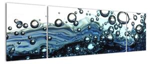 Obraz vodních bublin (170x50cm)