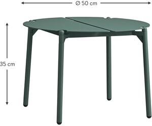 Kulatý zahradní konferenční stolek z kovu Novo