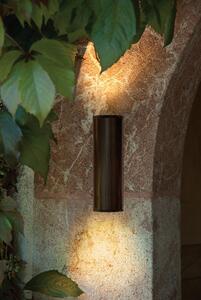 Eglo 94105 RIGA - Venkovní nástěnné světlo s LED žárovkami (LED venkovní svítidlo na zeď v barvě antické hnědé)