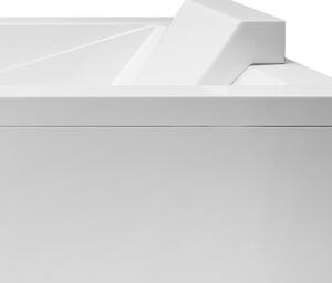 Podhlavník k akrylátovým vanám MODERN POD W (235x250 mm | barva: bílá ) - ZWM