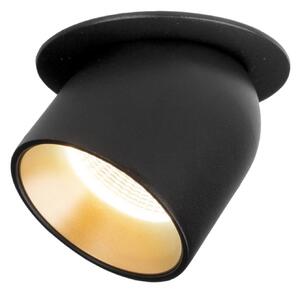 SLC vestavné LED svítidlo Design Cup 10 W 220-240 V 2700 K stmívatelné 36° Ra90 černé