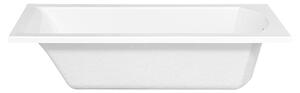 Akrylátová obdélníková vana Shea 140x70 (150x70, 160x70, 170x70, 180x80) Barva: Bílá, Rozměry: 140x70x41 cm, Varianta: Shea 140, #WAS-140-PK