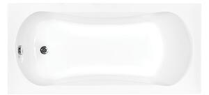 Akrylátová obdélníková vana Aria 130 (130x70x39 cm | objem: 113 l) - Besco #WAA-130-PA