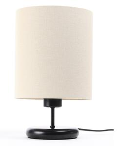 BPS koncept Stolní lampa BOHO béžové, 1xE27, v. 32 cm Barva: Černá