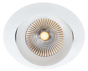 SLC vestavné LED svítidlo One360 8 W 220-240 V 3000 K DALI stmívatelné IP44 36° Ra90 bílé