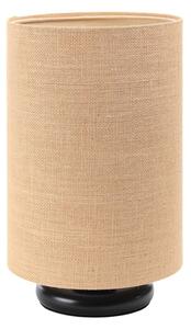 BPS koncept Stolní lampa BOHO přírodní juta, 1xE27, v. 34 cm Barva: Černá