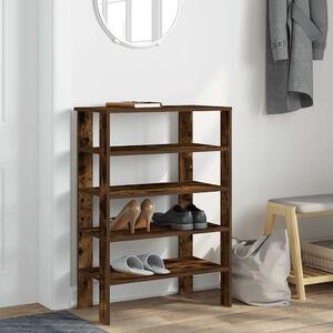 Botník kouřový dub 61x32x87,5 cm kompozitní dřevo
