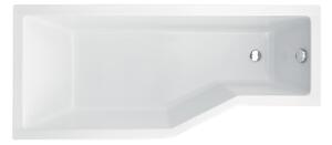 Akrylátová atypická vana INTEGRA 150 Levá (150x75x41 cm | objem: 170 l) - Besco #WAI-150-PL