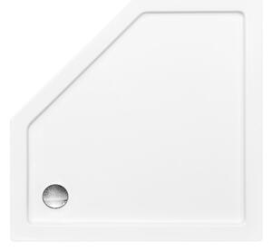 Besco Pětiúhelníková sprchová akrylátová vanička BERGO P 90x90 SlimLine Rozměry (cm): 89,5x89,5